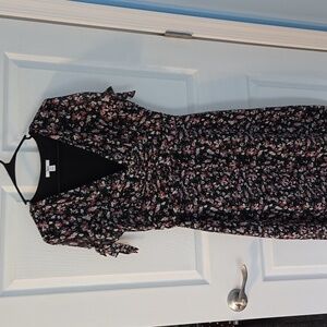 Bar III size M floral midi dress